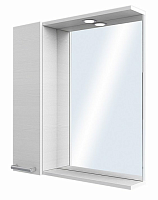 Шкаф зеркальный Акватон Ронда 1A205102RSC2L 15х60х72см с подсветкой
