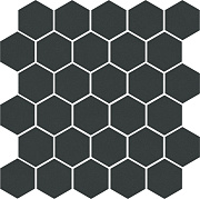 Керамическая мозаика KERAMA MARAZZI Агуста 63001 чёрный натуральный 29,7х29,8см 0,529кв.м.