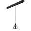 Трековый светильник Lightstar Pentola PRO803037 25Вт G9 дымчатый для однофазного трека