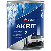 Краска универсальная шелково-матовая Eskaro Akrit 7 основа TR 2,7л