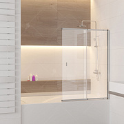 Стеклянная шторка на ванну RGW Screens SC-40 150х100см