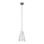 Светильник подвесной Eurosvet Storm 50058/1 серебро 40Вт E27