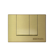 Кнопка для инсталляции BERGES NOVUM S8 бронза