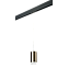 Трековый светильник Lightstar Rullo PRORP43130 50Вт GU10 бронза для однофазного трека