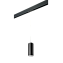 Трековый светильник Lightstar Rullo PRORP48730 50Вт GU10 матовый чёрный для однофазного трека