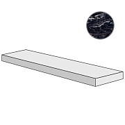 Плитка для ступеней ABK Sensi Gems PF60005673 Angolare Top Dx Titanium Black 120х32см 0,384кв.м. матовая