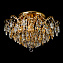 Люстра хрустальная Eurosvet Crystal 10081/6 золото/прозрачный хрусталь Strotskis 60Вт 6 лампочек E14
