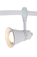 Трековый светильник Arte Lamp RAIL HEADS A3057PL-1WH 40Вт E14 белый для однофазного трека