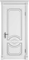Межкомнатная дверь Владимирская фабрика дверей Classic Milana Polar Эмаль 900х2000мм глухая