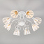 Люстра потолочная Eurosvet Floranse 30155/8 белый 60Вт 8 лампочек E27