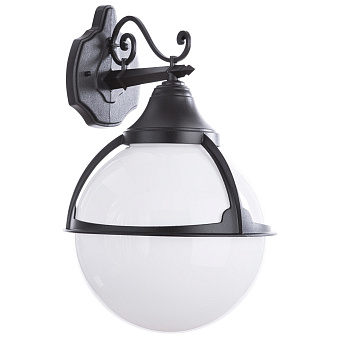 Светильник фасадный Arte Lamp MONACO A1492AL-1BK 75Вт IP44 E27 чёрный