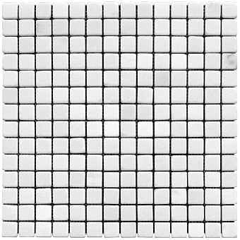 Мозаика Mir Mosaic Adriatica 7M001-20T белый мрамор 30,5х30,5см 0,93кв.м.