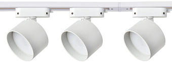 Трековый светильник Favourite Imago 4025-3U 30Вт GX53 белый для однофазного трека