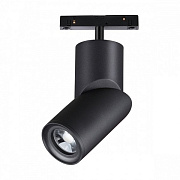 Трековый светильник Novotech SHINO 358547 15Вт LED чёрный для однофазного трека