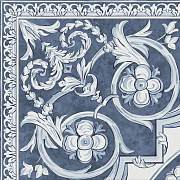 Декор KERAMA MARAZZI Алмаш HGD\A509\SG9174 угол синий 30х30см 0,09кв.м.