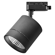 Трековый светильник Lightstar Canno Led 301274 15Вт LED чёрный для однофазного трека
