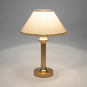 Настольная лампа Eurosvet Lorenzo 60019/1 перламутровое золото 40Вт E27