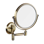 Косметическое зеркало BEMETA MIRROR 106101697 20х18,4см бронза с регулировкой положения