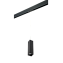 Трековый светильник Lightstar Rullo PRORP6397 50Вт GU10 чёрный для однофазного трека