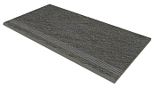 Плитка для ступеней ESTIMA Loft Steptrade/LF04_NR/30x60x10 чёрный 60х30см 0,18кв.м. матовая