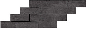 Керамическая мозаика Atlas Concord Италия Mark AM2W Graphite Brick 3D 59х29см 0,684кв.м.