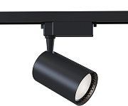 Трековый светильник Maytoni Vuoro TR003-1-26W3K-M-B 26Вт LED чёрный для однофазного трека