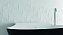 Настенная плитка WOW Essential 105115 Noudel White Gloss 12,5х12,5см 0,433кв.м. глянцевая