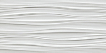Настенная плитка Atlas Concord Италия 3D Wall 8SBW Ribbon White Matt. 40х80см 1,28кв.м. матовая