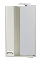 Шкаф зеркальный Акватон Бекка Pro 1A214502BAC20 14х50х85см с подсветкой