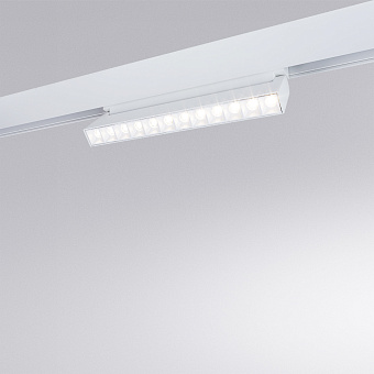 Магнитный трековый светильник Arte Lamp LINEA A4638PL-1WH 15Вт LED прозрачный