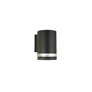 Светильник фасадный Favourite Flicker 1830-1W 6Вт IP44 GU10 чёрный