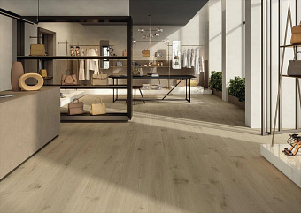 Матовый керамогранит Atlas Concord Италия Entice A9DG Ash Oak Natural 30х120см 0,72кв.м.