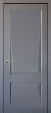 Межкомнатная дверь Uberture Perfecto 101 Серый бархат Экошпон 800х2000мм глухая