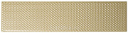 Настенная плитка WOW Texiture 127938 Pattern Mix Brass 6,25х25см 0,453кв.м. матовая