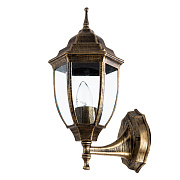 Светильник фасадный Arte Lamp PEGASUS A3151AL-1BN 60Вт IP44 E27 золотой/чёрный