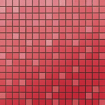 Керамическая мозаика Atlas Concord Италия Arkshade 9AQR Red Mosaico Q 30,5х30,5см 0,558кв.м.
