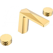Смеситель для раковины Boheme Venturo 150-G-DIAMOND золотой