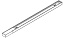 Шинопровод однофазный Maytoni TRX001-111W 1000мм белый для трековых светильников