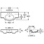 Раковина накладная ROCA Meridian-N 7.3272.4.D00.0 85х46см