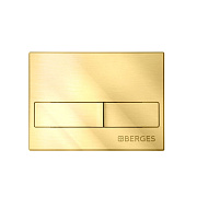 Кнопка для инсталляции BERGES NOVUM L9 золото глянец
