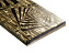 Вставка Роскошная мозаика ВБ 103 золотой/чёрный 6,6х60см 0,04кв.м.