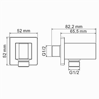 Душевая система WASSERKRAFT Neime A171919 хром