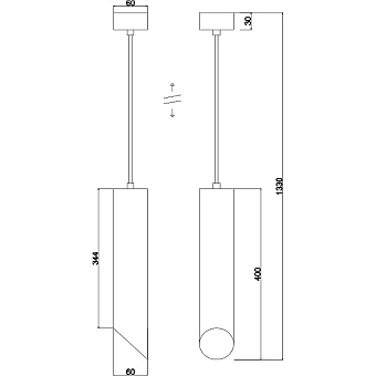 Светильник подвесной Maytoni Lipari P044PL-01-40GU10-W 35Вт GU10