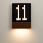Светильник фасадный Arlight LGD-Sign-Wall- 030022 3Вт IP54 LED коричневый