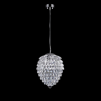 Светильник подвесной CRYSTAL LUX CHARME CHARME SP4 CHROME/TRANSPARENT 160Вт G9