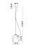 Светильник подвесной Divinare HAZEL 5015/17 SP-1 40Вт G9