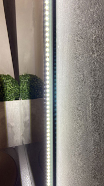 Зеркало Azario INCANTO LED-00002539 100х60см с антизапотеванием/с подсветкой