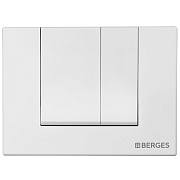 Кнопка для инсталляции BERGES NOVUM S1 белая