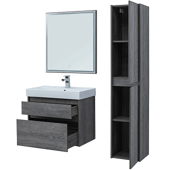 Мебель для ванной AQUANET Nova Lite 242920 серый