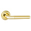 Дверная ручка нажимная PUNTO SIMPLE LIVING REX TL SG/GP-4 золото/матовое золото